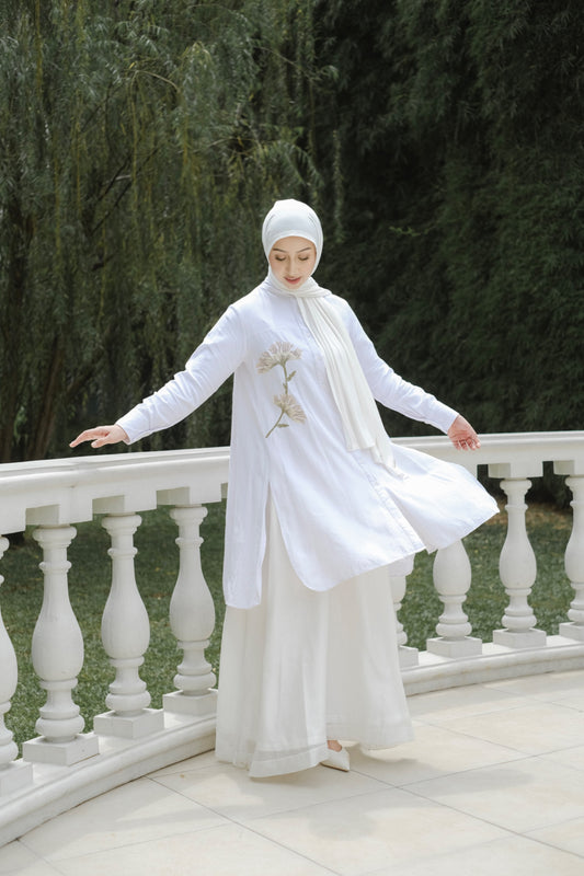 Sekar Tunik Off White by Tufine | Tufine