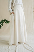 Berly Skirt Organic Linen Natural by Tufine | Tufine